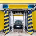 Car wash at Gas station or. Mobile